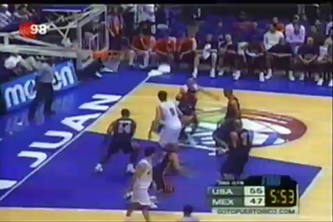 Allen Iverson dribbling between the defender's leg (2003)