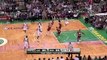 LeBron James brutal block of the year on Ray Allen sends him to the floor Cavaliers Celtics Playoffs