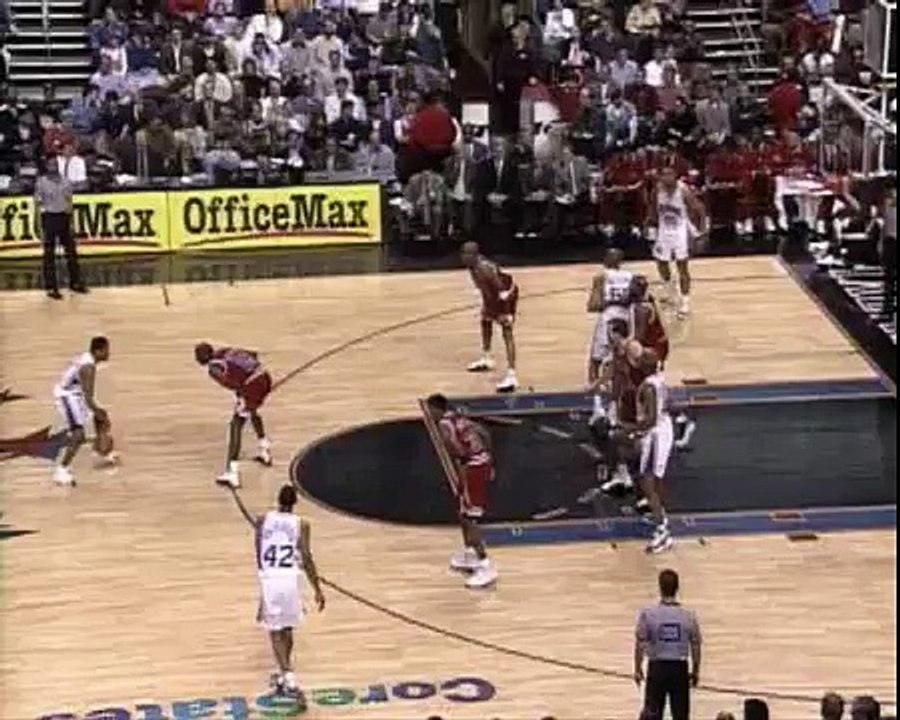 Allen Iverson Crosses Michael Jordan