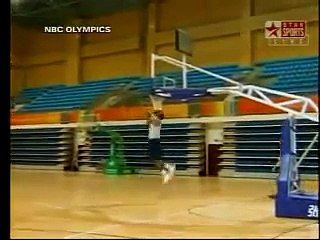 Lebron James joking at USA team training