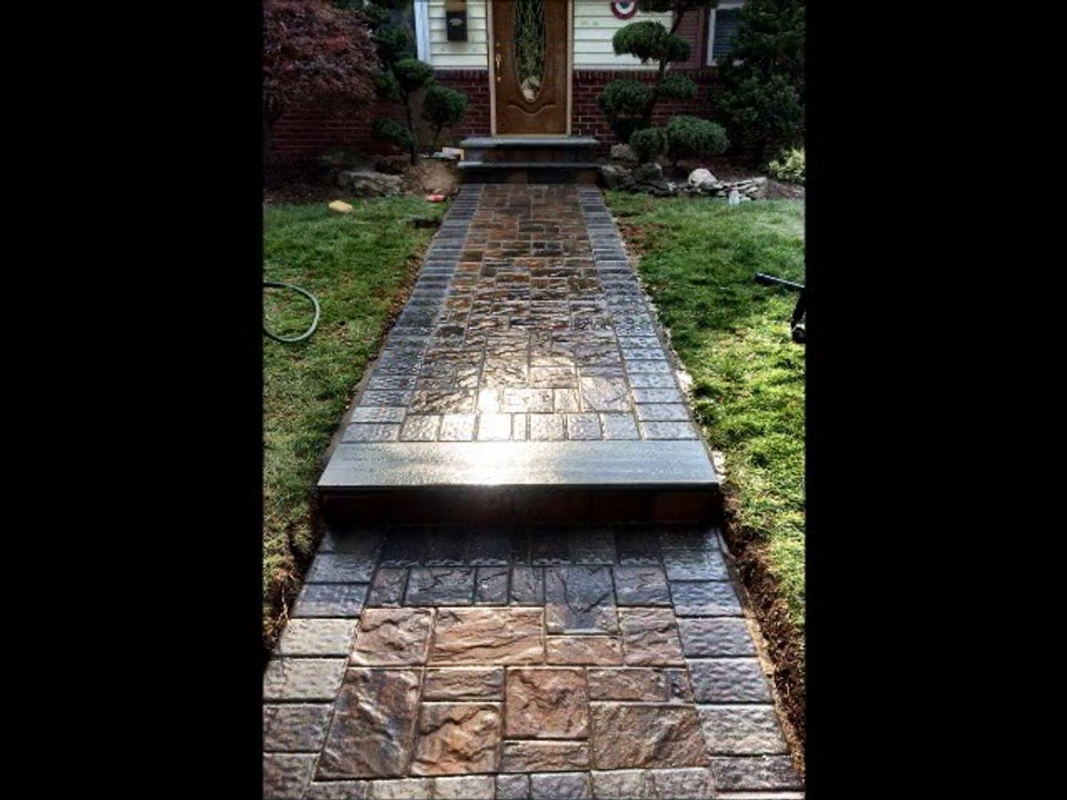 Cambridge Pavers, Front Walkway & Bluestone Stoop, East Meadow, N.Y 11554