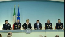 Norman Atlantic, conferenza stampa Pinotti - Lupi