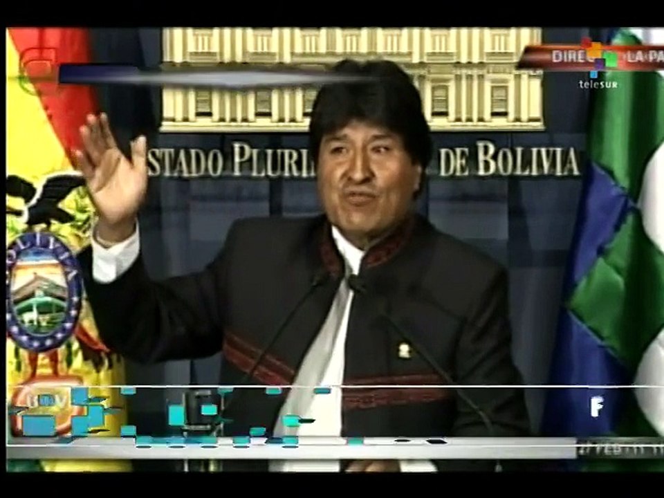 Bolivia: Morales blasts media manipulation of Venezuela events