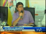 Salud confirma 104 casos de Chikungunya en parroquia de Esmeraldas