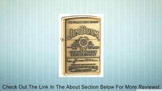 Zippo Jim Beam Brass Emblem Pocket Lighter Review