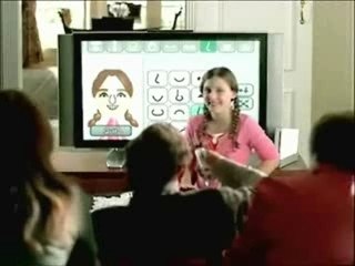 pub wii, chez une famille