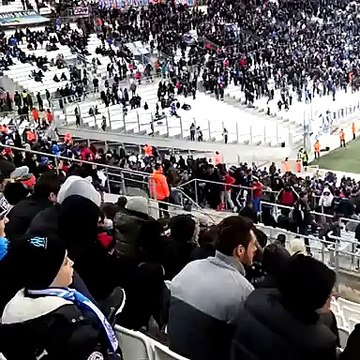 Marseille - Caen: Les supporters quittent le stade après le 3ème but de Caen !