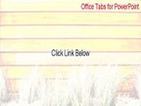 Office Tabs for PowerPoint (64-Bit) Full (Free Download)