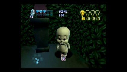 LET'S PLAY CASPER AND THE GHOSTLY TRIO PS2 GAMEPLAY EUROPE ONLY