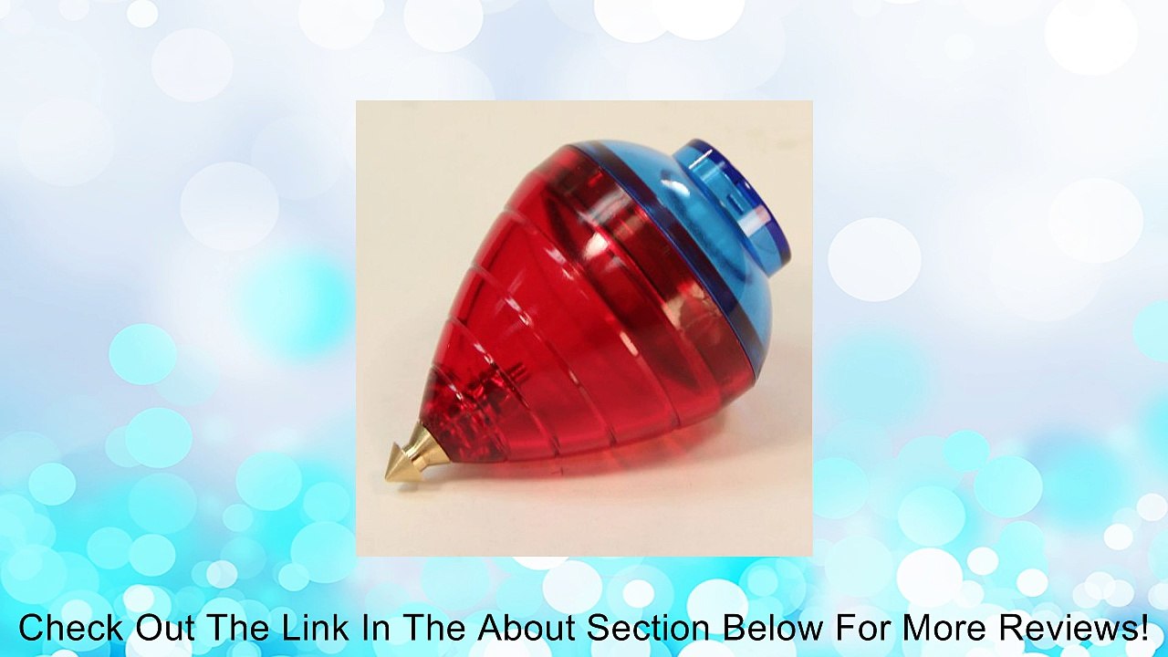 Spintastics Trompo Bearing Tip Spin Top - Red with Blue Review