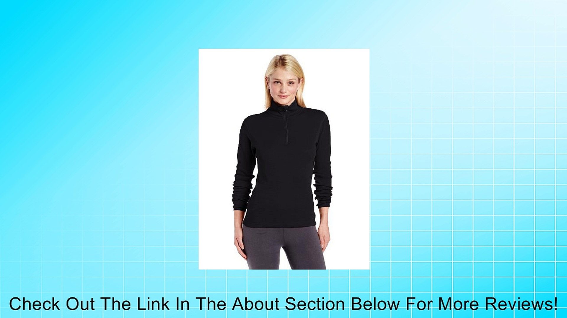 ⁣Minus33 Merino Wool Women's Sequoia Midweight 1/4 Zip Review