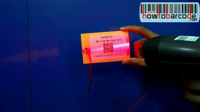 Creating QR barcode labels with different modes