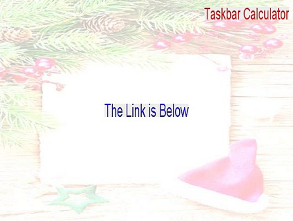 Taskbar Calculator Key Gen [Legit Download]