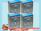 Onetouch Ultra Diabetic Test Strips - 200 Strips (4 Boxes of 50 Count) Exp 1 Year or More