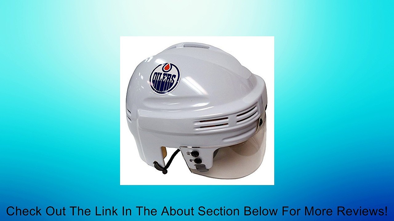 NHL Edmonton Oilers Replica Mini Hockey Helmet Review