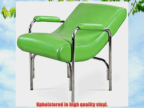 Neon Green Reclined Beauty Shampoo Salon Hair Chair