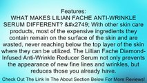 Anti Wrinkle Reducing Serum - By Lilian Fache - Anti Aging Serum - Wrinkle Reducer - Skin Rejuvenation for Preventing and Reducing Fine Lines and Wrinkles - Black Diamond Dust Infused - Beauty Skin Care Product - Collagen Restoring - Try This One of a Kin