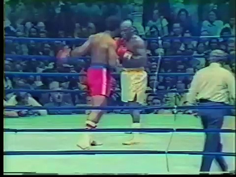 Gerge Foreman vs Joe Frazier II