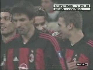 Splendide but de Shevchenko (Milan Juve)