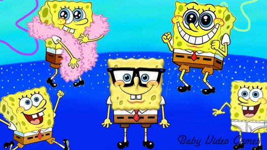 Cartoon SpongeBob Finger Family Song SpongeBob SquarePants Nursery ...