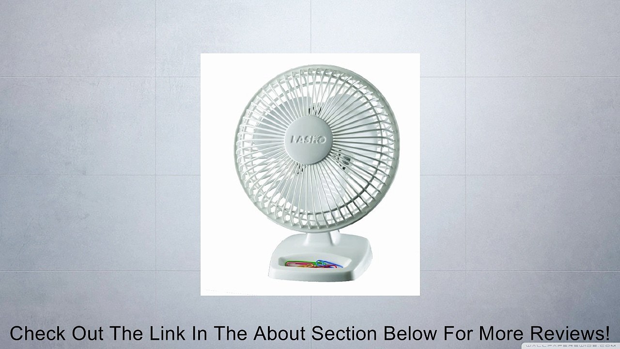 Lasko Personal Fan#2002W, 6 Inches, White Review