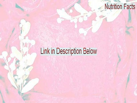 Nutrition Facts Key Gen - nutrition facts sweet potato 2015