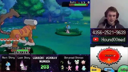 Pokémon Alpha Sapphire - Shiny Hunting - Ralts! (203 DexNav Chain)