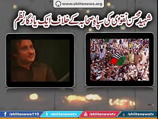 Download Video: Martyr Mohsin Naqvi Historical Song on Notorious ASWJ aka SipaheSahaba