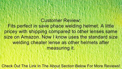 SavePhace 2.5 Magnification Cheater Lens Qty=1 Review