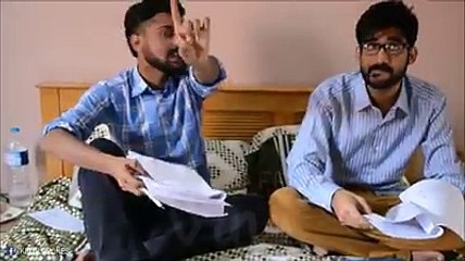 That one friend who comes the night before exams