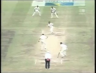 Batsman and bowler started playing football on field