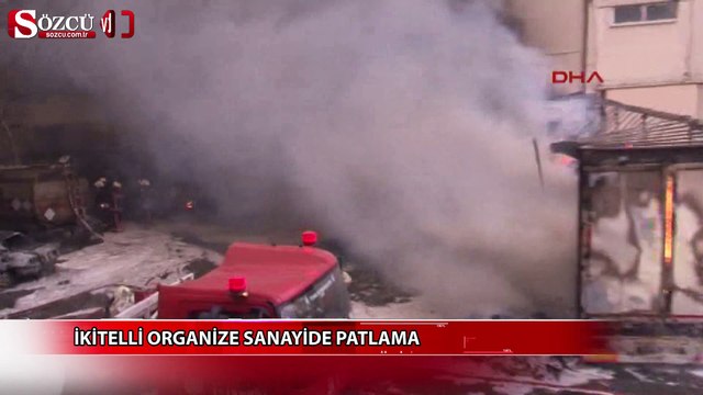 İstanbul’da kimyasal madde yüklü tankerde patlama