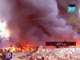 Fire brigades couldn’t reach on time to extinguish the blaze due to PM Nawaz Sharif’s Karachi visit