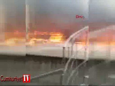 İkitelli Organize Sanayi Sitesi'nde yangın