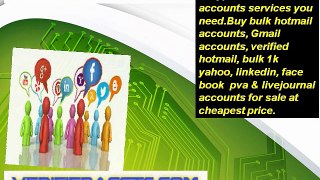 Verifiedaccts.Com - Buy Twitter Accounts  Buy Bulk Hotmail Accounts