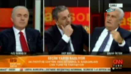 CHP’yi öyle bir eleştirdi ki sunucu bile şaşırdı