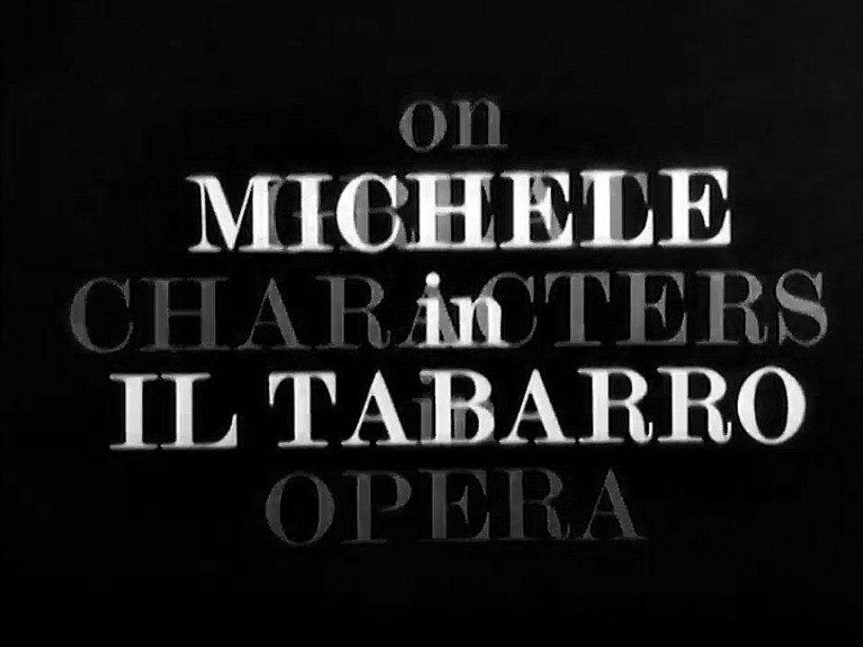 Tito Gobbi Il Tabarro