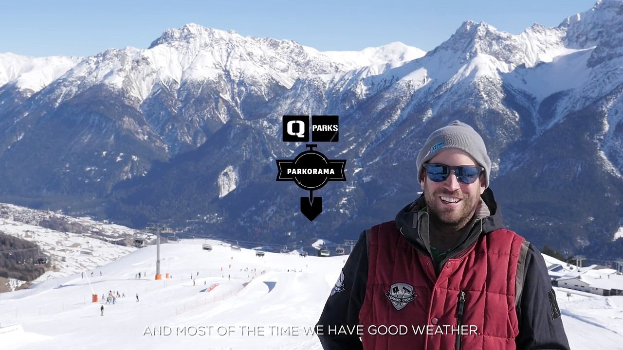 Snowpark Scuol: Top to Bottom Park checkout Snowboard - 18.02.2015