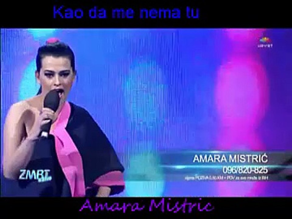 Amara Mistric-Kao da me nema tu