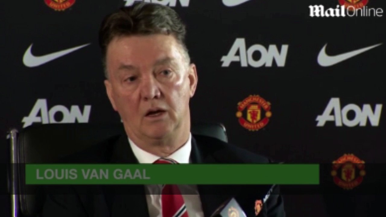Louis van Gaal se plaint de ses attaquants