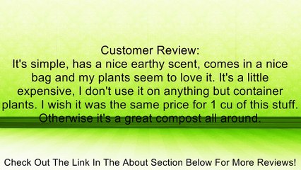 Buffaloam Organic Buffalo Compost, 8-Pound Review