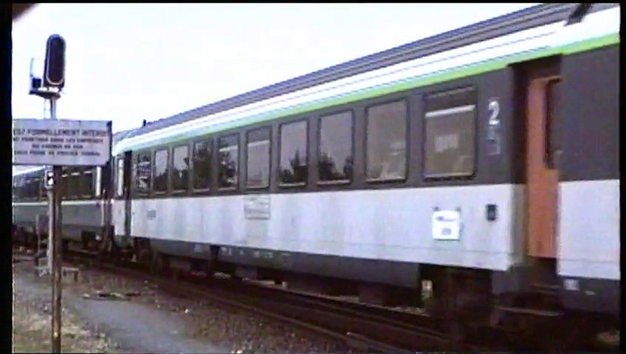 Cognac, arrivée du Royan-Paris.