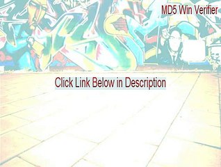 MD5 Win Verifier Keygen - Download Now