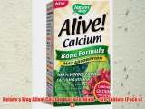 Nature's Way Alive! Calcium Bone Formula -- 120 Tablets (Pack of 3)