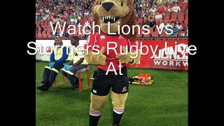 Video Live super rugby Stormers vs Lions
