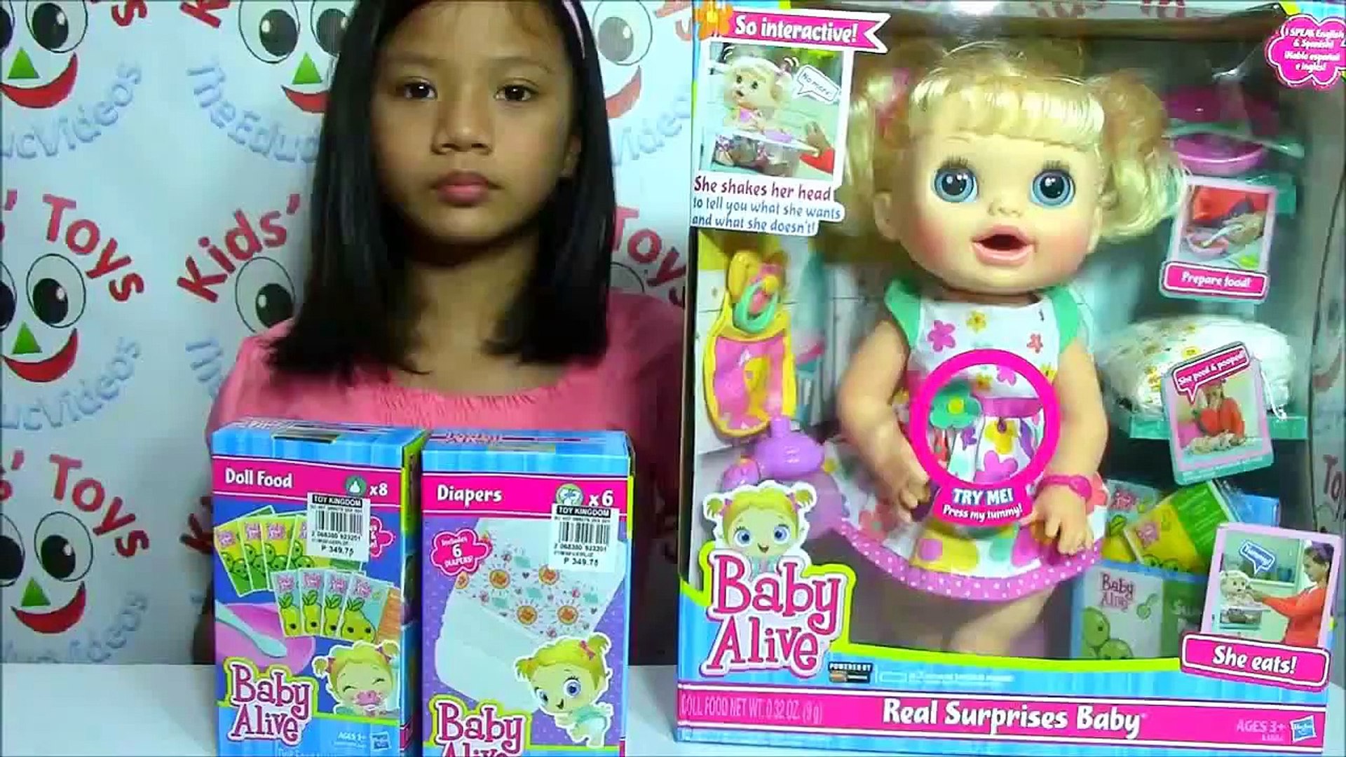 Baby Alive Doll Real Surprises Baby - Baby Doll Collection - video  Dailymotion