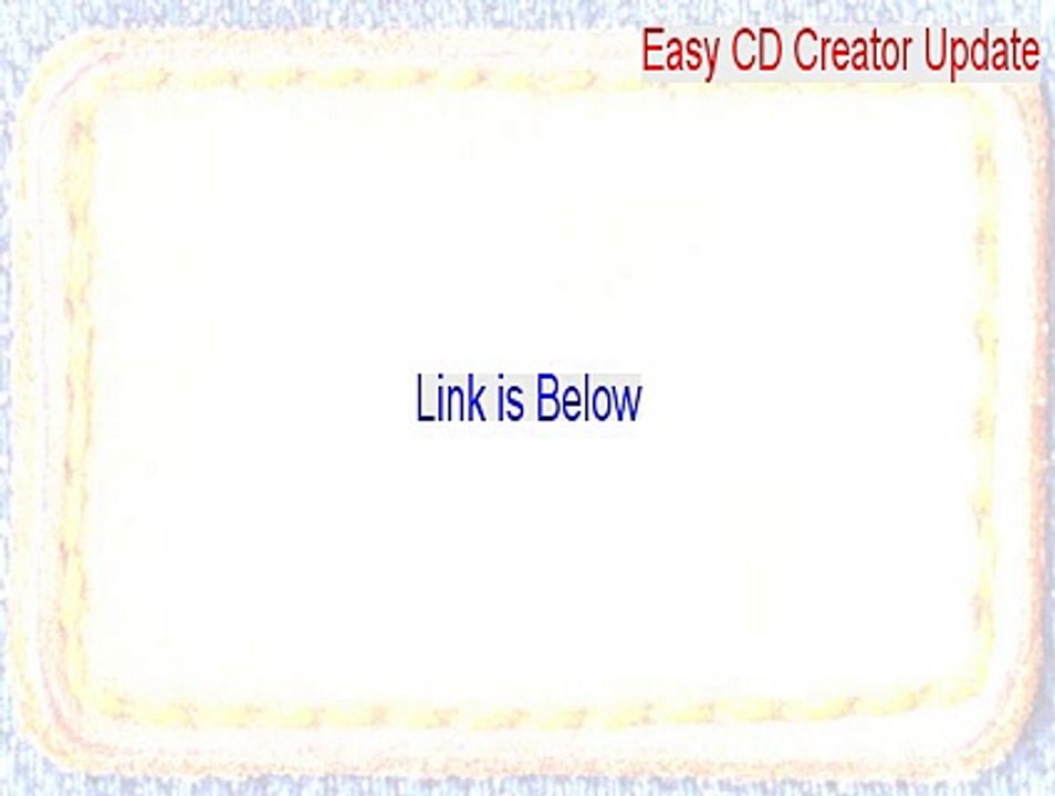 Easy CD Creator Update (Platinum) Keygen (Free Download 2015)