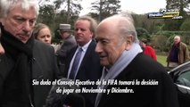 Blatter propuso fecha para la Final de Qatar 2022