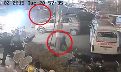 Karachi: footage of Aisha Manzil snatching