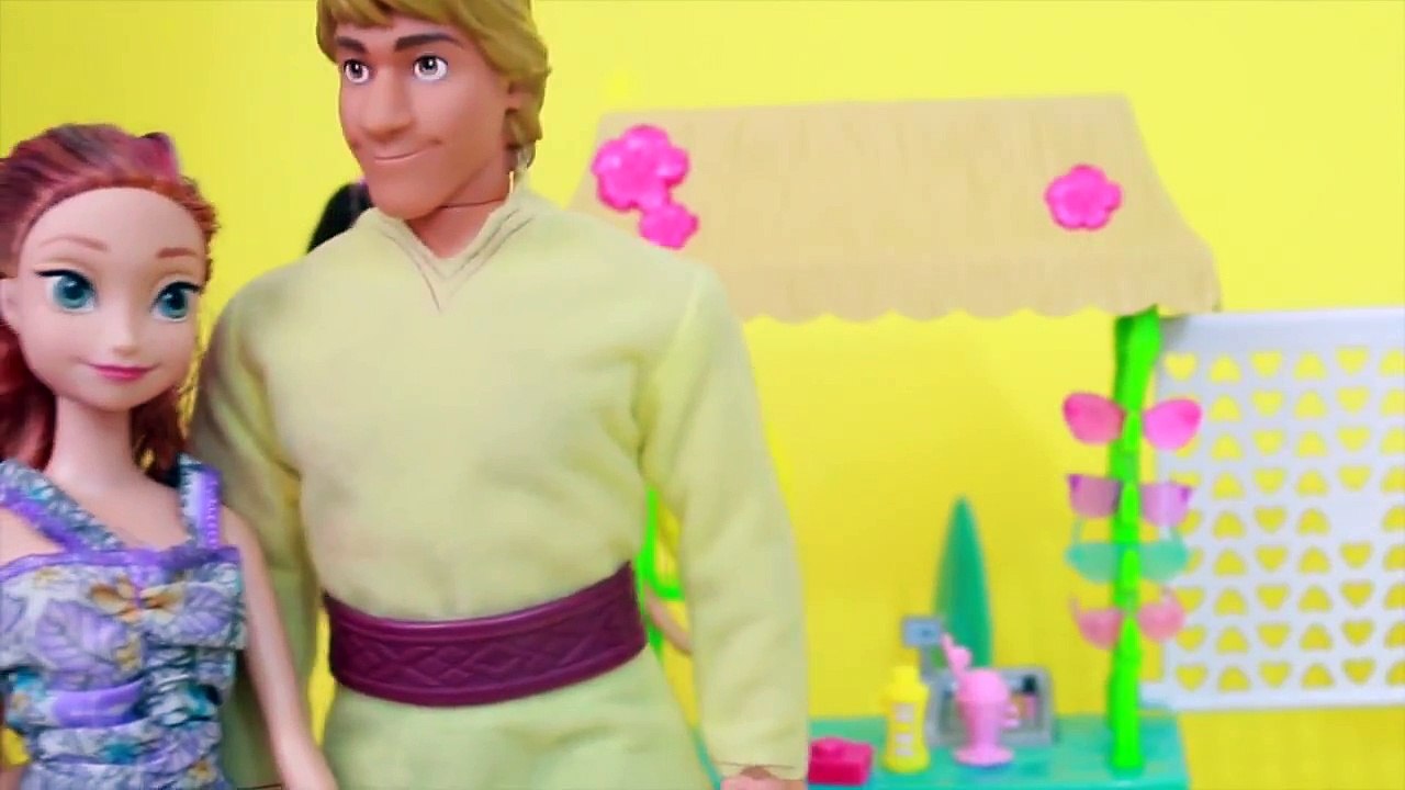 Frozen Anna & Kristoff Barbie AllToyCollector Competition Volleyball Barbie Sisters Tiki Hut